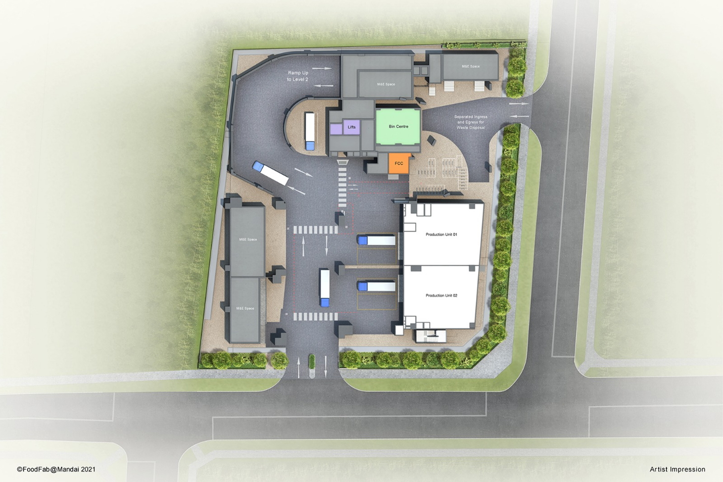 FoodFab @ Mandai Site Plan